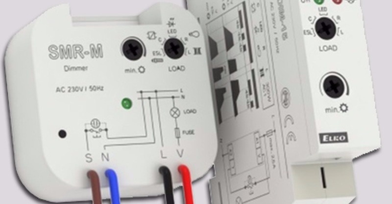 Továbbfejlesztett LED (230 V) és kompakt fénycső dimmerek
