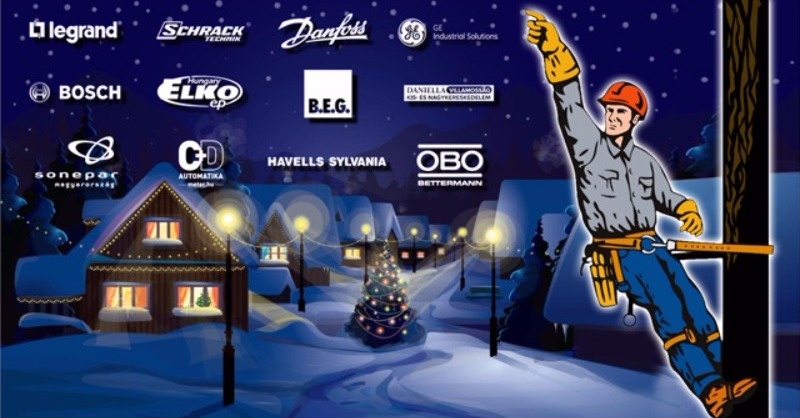 Villanyszerelők karácsonyi nyereményjátéka