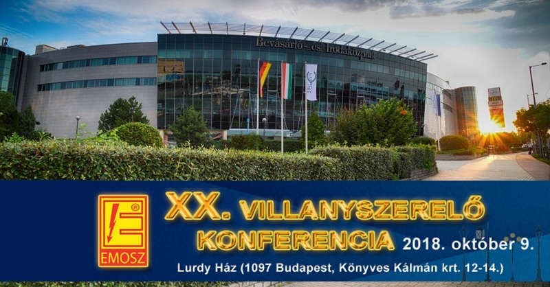 Jön a XX. Jubileumi Villanyszerelő Konferencia!