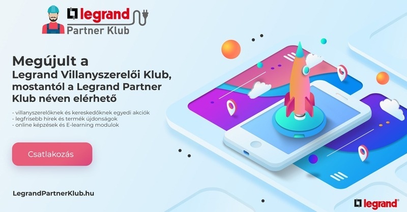 Megújult a Legrand Partner Klub