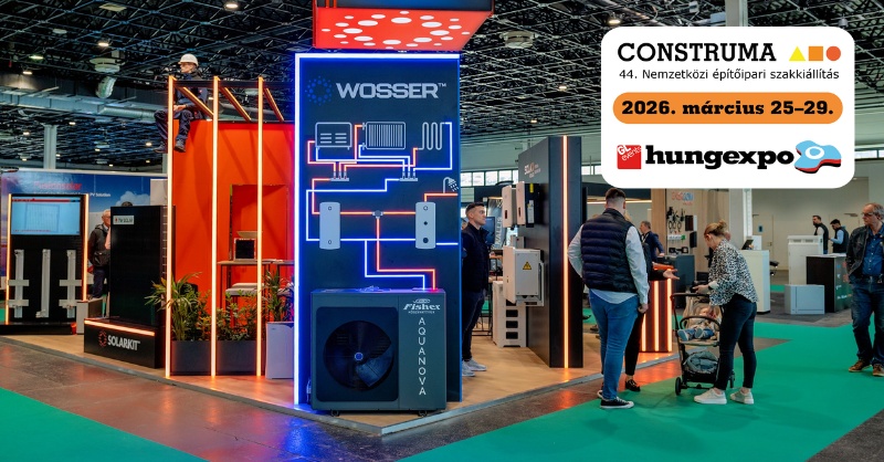 Fedezze fel az építőipar jövőjét a 44. CONSTRUMA szakkiállításon