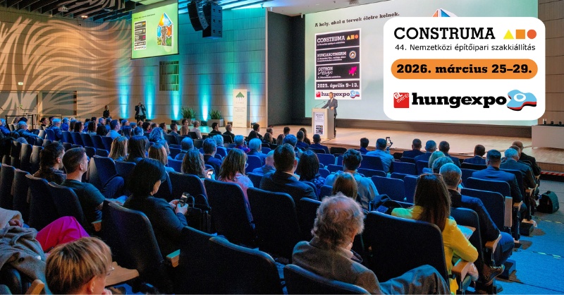 Szerdán nyit a CONSTRUMA