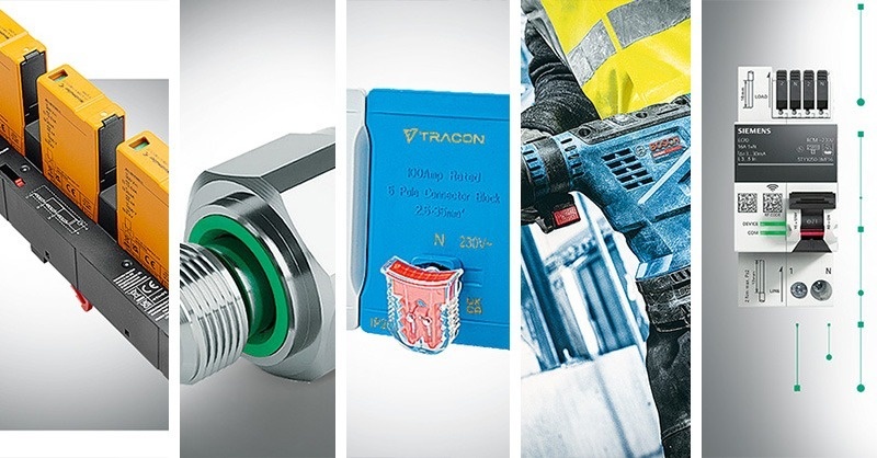 Weidmüller, C+D, Tracon, DEHN, Bosch, Siemens