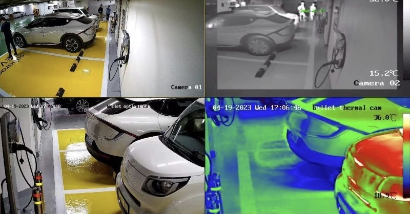 Elektromos autók és a mélygarázsok tűzkockázata