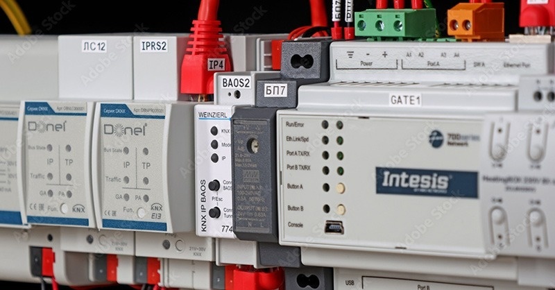 A KNX rendszer fizikai felépítése