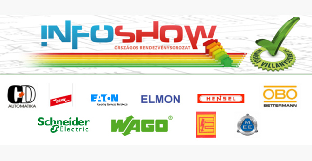Az InfoShow 2015/16-os mottója: villamos felülvizsgálatok - épületek villamos berendezéseinek biztonsága.