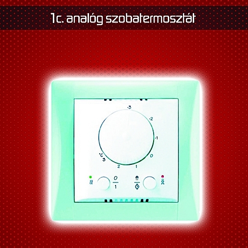 1c. analóg szobatermosztát