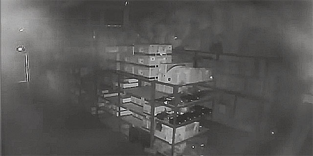  3. ábra: Az IR tartomány szivárgása