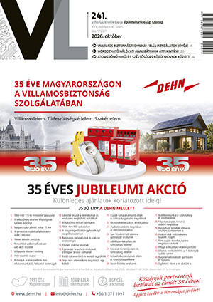 Villanyszerelők Lapja 2026. október